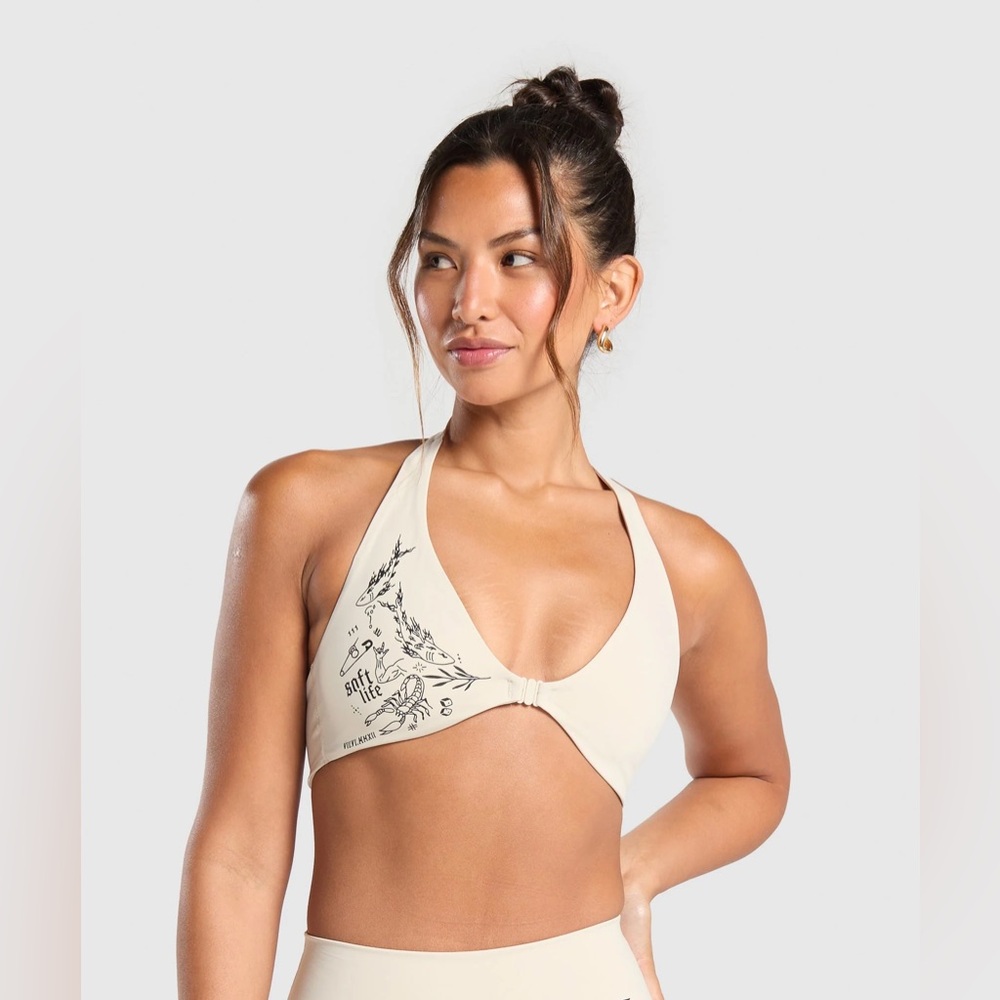 Gymshark Elevate Tattoo Graphic Sports Bra